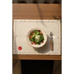 Rakle Pomodoro Keten Nakış İşlemeli 2'li Amerikan Servisi 35x40 Cm