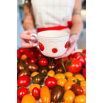 Rakle Pomodoro Stoneware Çorba Kupası 11 Cm