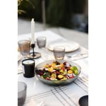 Rakle Splendid Cam 2'li Salata Kasesi Seti Füme 25 Cm - 30 Cm