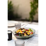 Rakle Splendid Cam 2'li Salata Kasesi Seti Füme 25 Cm - 30 Cm