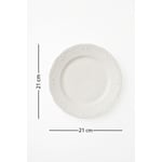 Rakle X Bengi Kurtcebe Anneanne Sofraları Porselen 4'lü Pasta Tabağı Seti 21 Cm