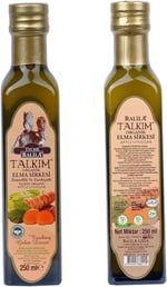 Ralila Organik Talkım Elma Sirkesi Zencefilli Zerdeçallı 250 ML