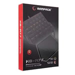 Rampage KB-R77 PALM USB Rainbow Backlight Outemu Blue Switch Mekanik 36 Tuşlu Mini Gaming Oyuncu Klavyesi