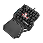 Rampage KB-R77 PALM USB Rainbow Backlight Outemu Blue Switch Mekanik 36 Tuşlu Mini Gaming Oyuncu Klavyesi