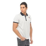 Raru S.P.Q.O.R Erkek Polo T-Shirt LIBERTAS BEYAZ