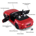 RASTAR BMW RC Car, 1/14 Ölçekli BMW Z4 Roadster Yeni Sürüm Uzaktan Kumandalı Araba, Cabrio Oyuncak Araba - Kırmızı / 2,4 Ghz