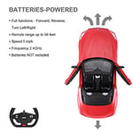 RASTAR BMW RC Car, 1/14 Ölçekli BMW Z4 Roadster Yeni Sürüm Uzaktan Kumandalı Araba, Cabrio Oyuncak Araba - Kırmızı / 2,4 Ghz