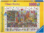 Ravensburger 1000 Parça Puzzle James Rizzi-Times Square