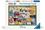 Ravensburger, 1000p Puzzle Disney Vintage Poster, Yetişkin Puzzle