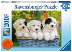 Ravensburger 200 Parça Yapboz Puppies