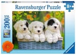 Ravensburger 200 Parça Yapboz Puppies