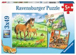 Ravensburger 3×49 Parça “Sarılma Zamanı” Puzzle