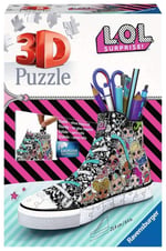 Ravensburger 3D Puz LOL Sneaker - Seçenekler: LOL, Amerikan, Grafiti