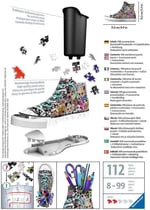 Ravensburger 3D Puz LOL Sneaker - Seçenekler: LOL, Amerikan, Grafiti