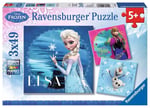 Ravensburger 92697 Frozen 3'lü 49 Parça Yapboz