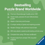Ravensburger Amsterdam'da Bisikletler Yetişkinler için 1000 Parça Yapboz - 12000662 - El Yapımı Aletler, Almanya'da Üretilmiştir, Her Parça Birbirine Mükemmel Uyar