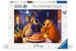 Ravensburger Disney 1000 Parça Leydi ve Sokak Köpeği Puzzle