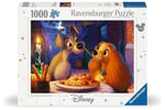 Ravensburger Disney 1000 Parça Leydi ve Sokak Köpeği Puzzle