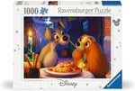 Ravensburger Disney 1000 Parça Leydi ve Sokak Köpeği Puzzle
