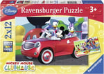 Ravensburger Wd Mickey Mousse 2x12P Yapboz 75652