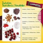 Rawberry Cherry Choco Şeker İlavesiz Vegan Glütensiz Kuruyemiş Bar (kutuda 15 Adet)