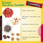 Rawberry Goji Berry Şeker Ilavesiz Vegan Glütensiz Kuruyemiş Bar (kutuda 15 Adet)