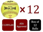 Rawlings | Official DREAM SEAM Fastpitch Softballs | 12