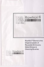 RawNori 2 İçme Saman Temizleme Fırçası UZUN - Paslanmaz Çelik İçecek Pipetleri için Kıl Temizleyici Cam Yıkama İçin Ağır Hizmet Fırçaları Silikon Metal Pipetler Çaydanlık Bacalı Mini Mikro Şişe