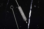 RawNori 2 İçme Saman Temizleme Fırçası UZUN - Paslanmaz Çelik İçecek Pipetleri için Kıl Temizleyici Cam Yıkama İçin Ağır Hizmet Fırçaları Silikon Metal Pipetler Çaydanlık Bacalı Mini Mikro Şişe