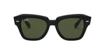 Ray-Ban 0RB2186 901/31 49 Kadın Güneş Gözlüğü, Siyah, 49