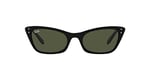 Ray-Ban Lady Burbank 2299 901/31 Black-Green Kadın Güneş Gözlüğü