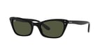 Ray-Ban Lady Burbank 2299 901/31 Black-Green Kadın Güneş Gözlüğü