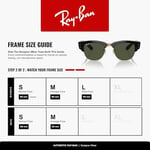 Ray-Ban Mega Clubmaster 0316S 901/31 Black/Gold-Green Güneş Gözlüğü