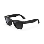 Ray-Ban Meta Wayfarer Akilli Gozluk Mat Siyah Polarize Grafit RW4006
