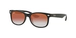 Ray-Ban Ray Ban 0RJ JUNIOR NEW WAYFARER 100/V0 48 Unisex Çocuk Güneş Gözlüğü, Siyah
