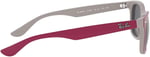 Ray-Ban Ray Ban 0RJ JUNIOR NEW WAYFARER 177/87 47 Unisex Çocuk Güneş Gözlüğü, Pembe