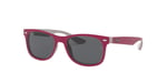 Ray-Ban Ray Ban 0RJ JUNIOR NEW WAYFARER 177/87 47 Unisex Çocuk Güneş Gözlüğü, Pembe