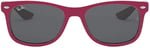 Ray-Ban Ray Ban 0RJ JUNIOR NEW WAYFARER 177/87 47 Unisex Çocuk Güneş Gözlüğü, Pembe