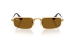 Ray-Ban RB 3927 00133 54 A$AP ROCKY Unisex Dikdörtgen Gold Metal Güneş Gözlüğü