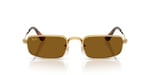 Ray-Ban RB 3927 00133 54 A$AP ROCKY Unisex Dikdörtgen Gold Metal Güneş Gözlüğü