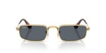 Ray-Ban RB 3927 001R5 54 A$AP ROCKY Unisex Dikdörtgen Gold Metal Güneş Gözlüğü
