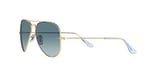 Ray-Ban Rb3025 Klasik Havacı, Altın/Mavi Gradyan Gri, 55 mm