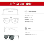 Ray-Ban Rb4187 Chris Square Güneş Gözlüğü
