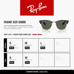 Ray-Ban Rbr0504s Clubmaster Ters Kare Güneş Gözlüğü