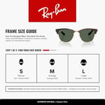 Ray-Ban Rbr0504s Clubmaster Ters Kare Güneş Gözlüğü