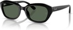 Ray-Ban RJ9081S Kelebek Güneş Gözlüğü, Siyah/Koyu Yeşil, 48 mm
