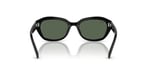 Ray-Ban RJ9081S Kelebek Güneş Gözlüğü, Siyah/Koyu Yeşil, 48 mm