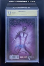 Rayvol Kademeli Çizgi Roman CGC ve CBCS için Yeniden Kapanabilir Çantalar - 9'' x 14'' (150 Sayım)