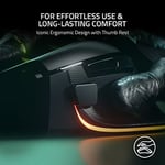 Razer Basilisk V3 - Kablolu, özelleştirilebilir oyun faresi, Chroma RGB ile, PC/Mac için (10+1 programlanabilir tuş, eğilebilir HyperScroll fare tekerleği, ergonomik tasarım) Siyah