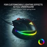 Razer Basilisk V3 - Kablolu, özelleştirilebilir oyun faresi, Chroma RGB ile, PC/Mac için (10+1 programlanabilir tuş, eğilebilir HyperScroll fare tekerleği, ergonomik tasarım) Siyah